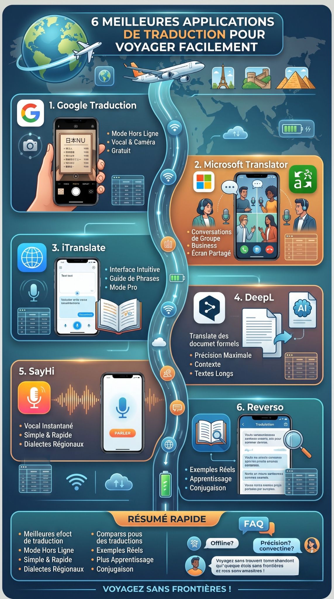 applications de traduction en temps réel
