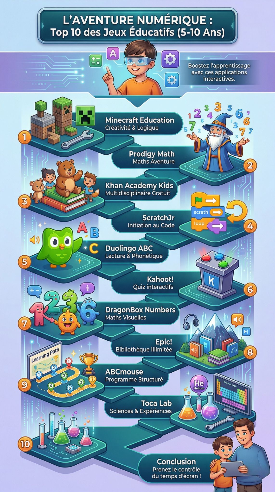 meilleurs jeux éducatifs numériques