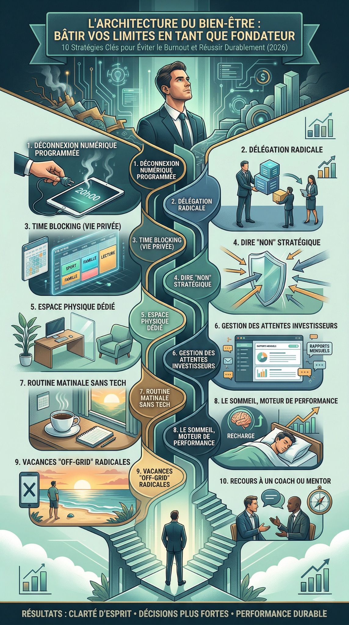 Établir des limites pour fondateur