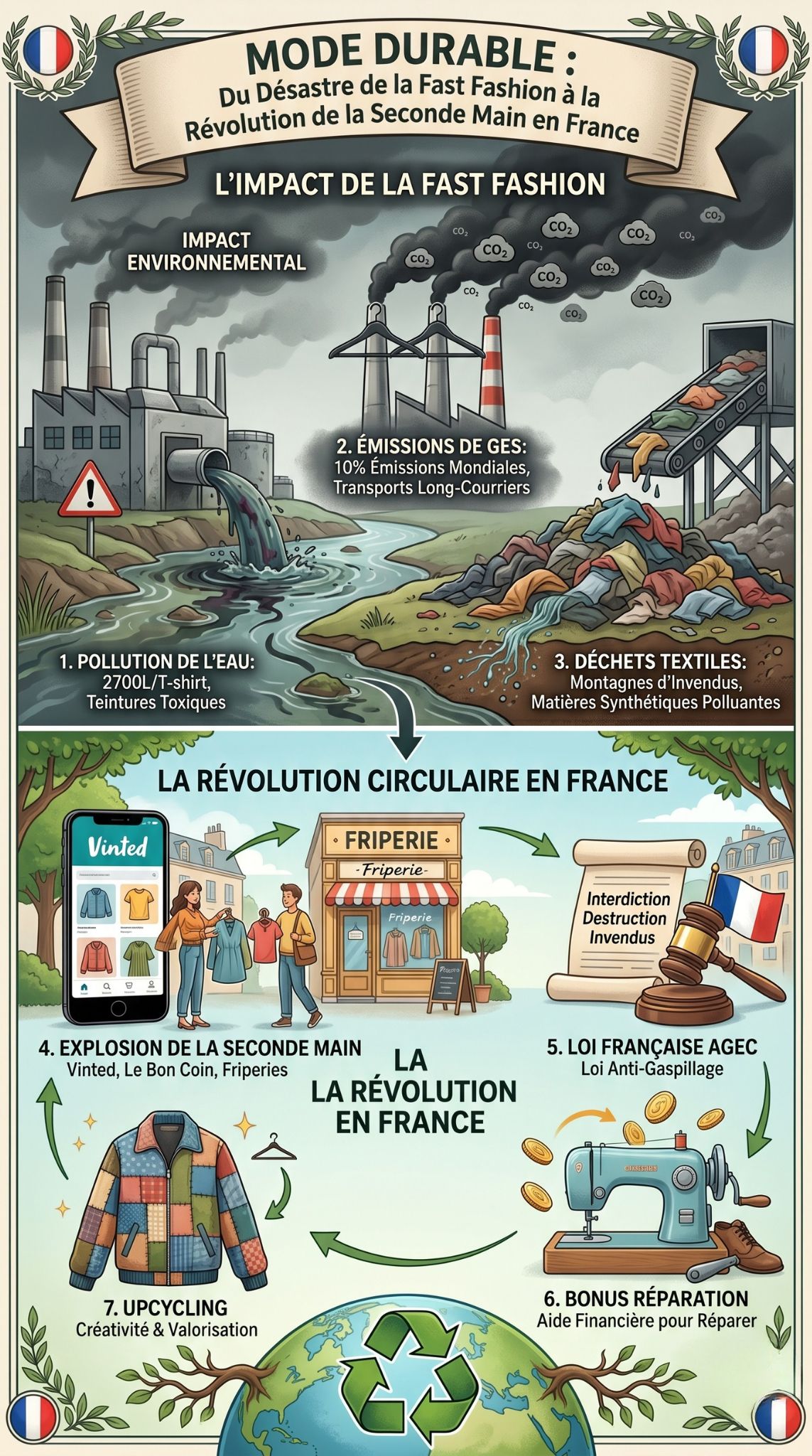 impact environnemental de la fast fashion