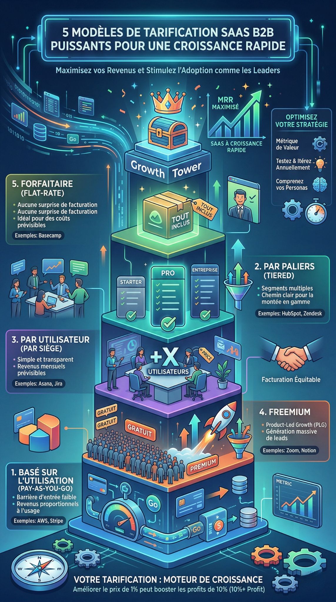 modeles tarification saas b2b