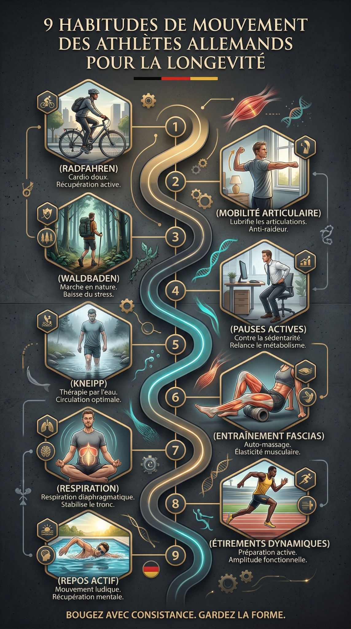 habitudes de mouvement