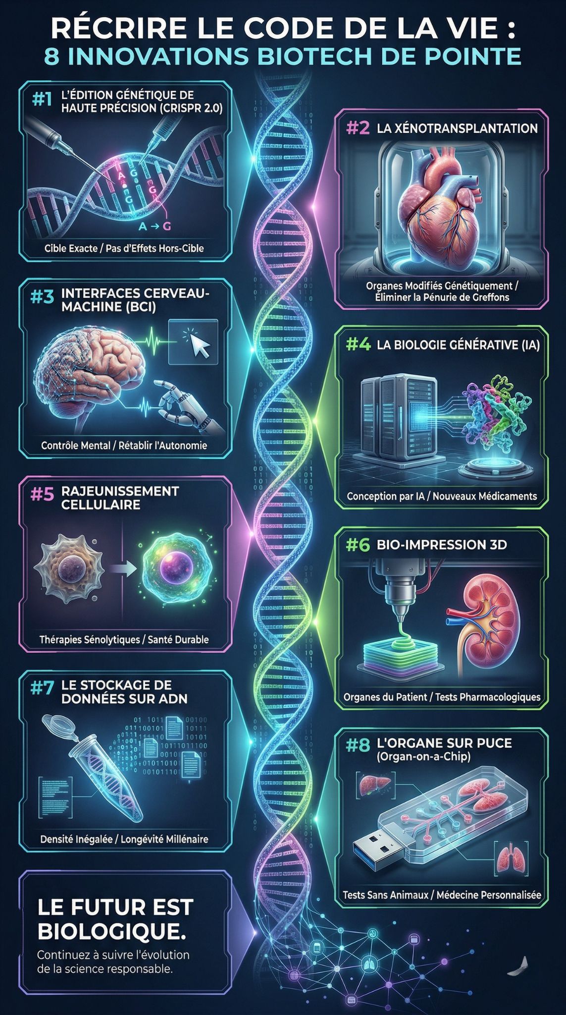percées biotechnologiques
