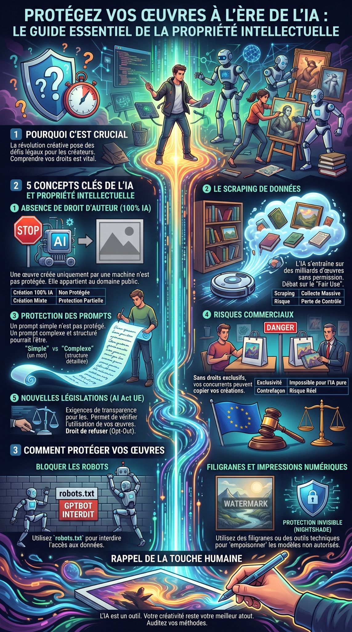 IA et propriété intellectuelle