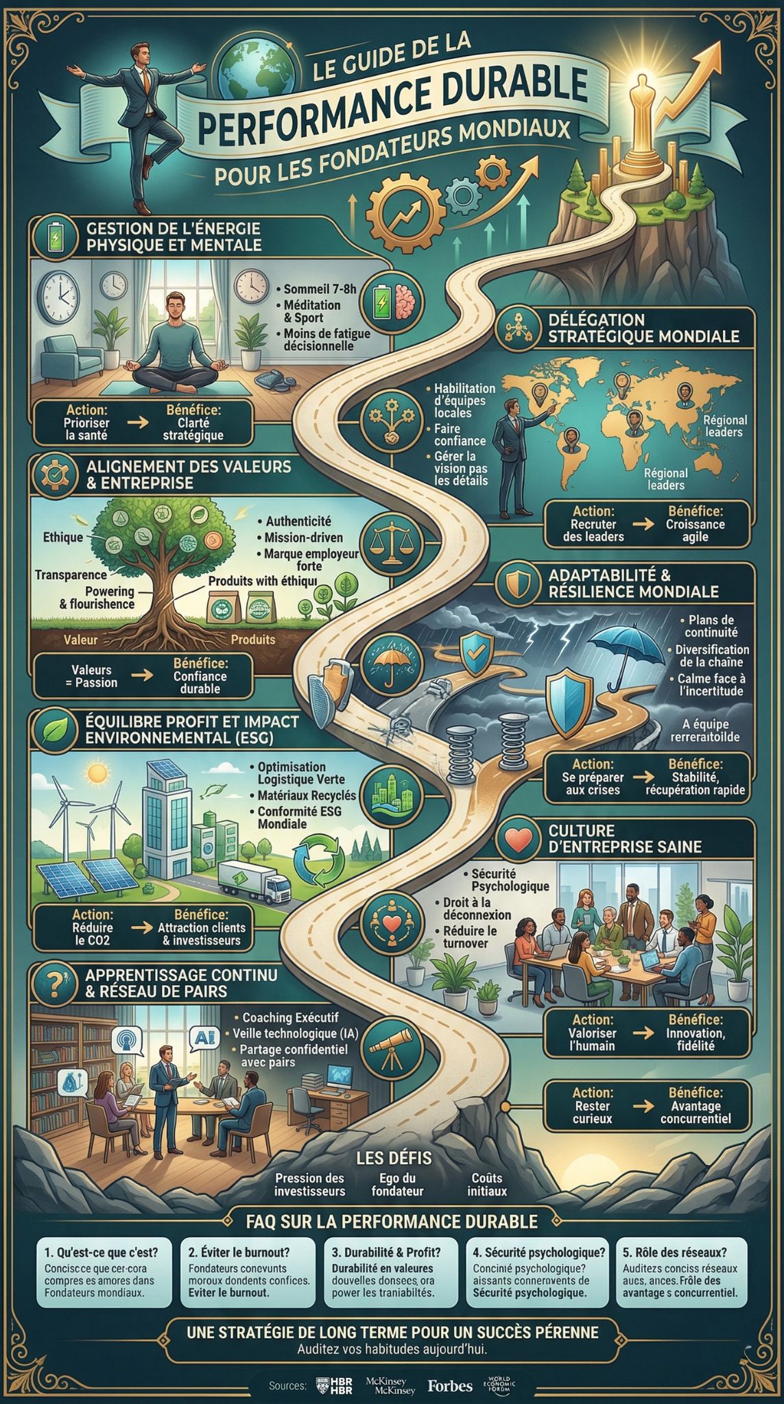 performance durable pour les fondateurs
