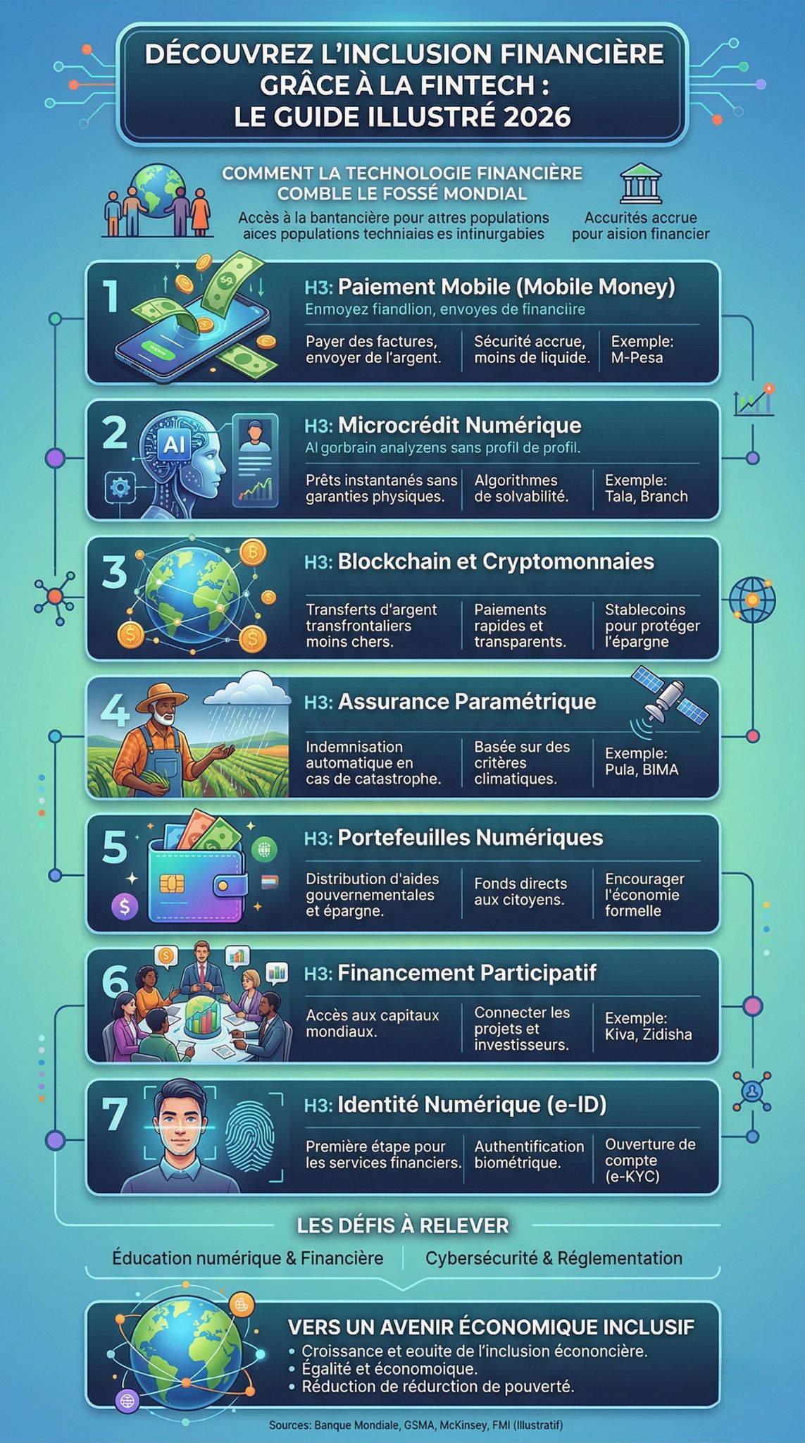 inclusion financière grâce à la fintech