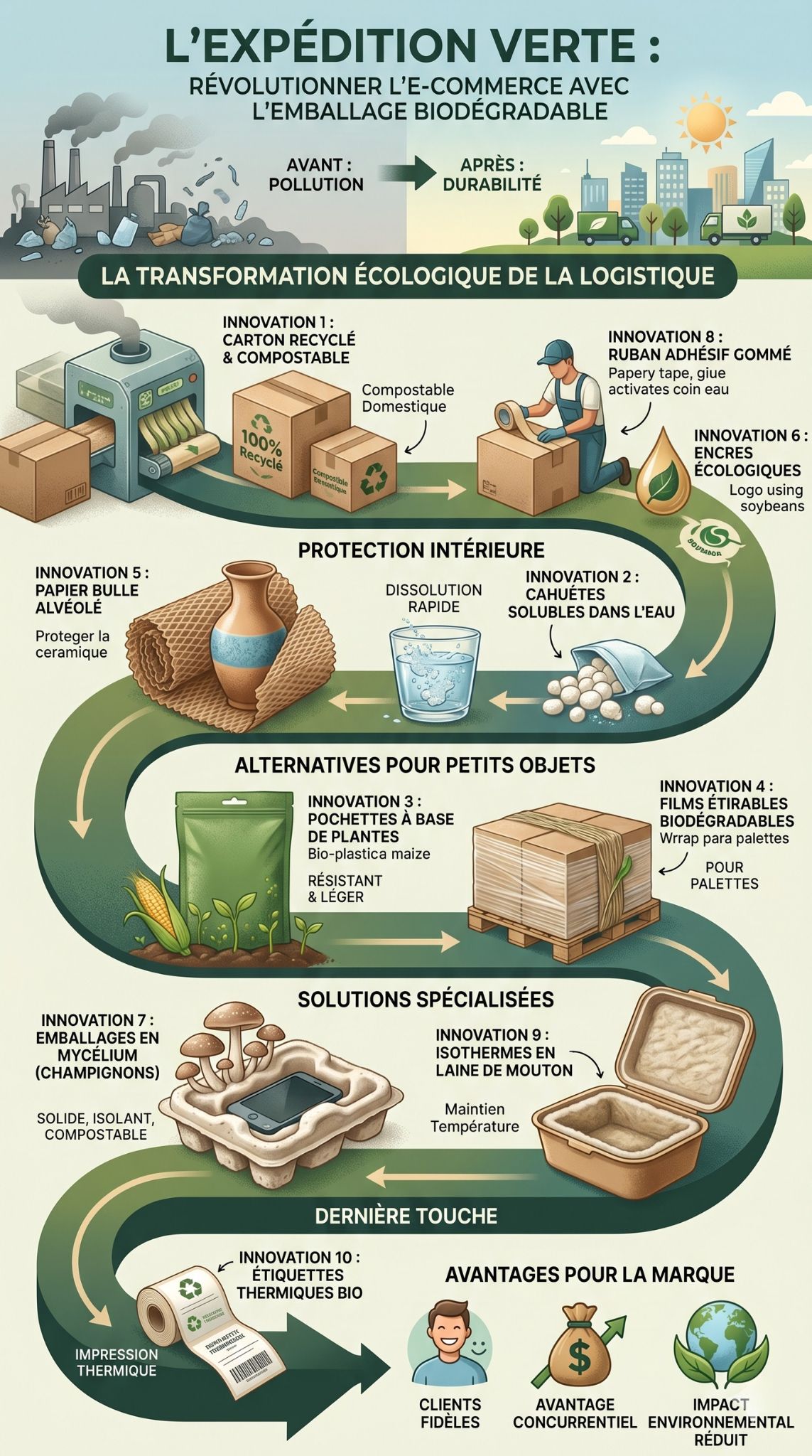 emballage biodégradable e-commerce