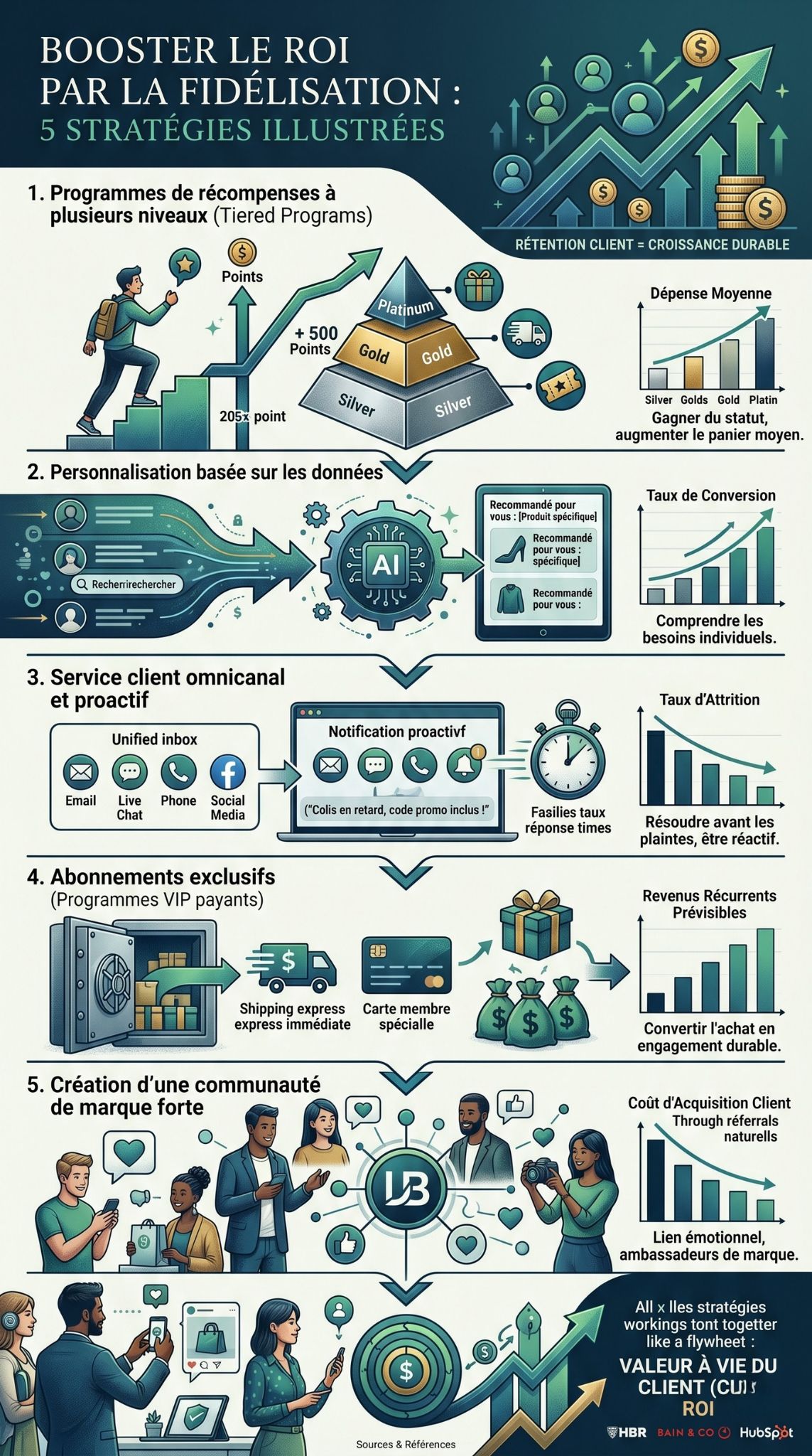 stratégies de fidélisation client