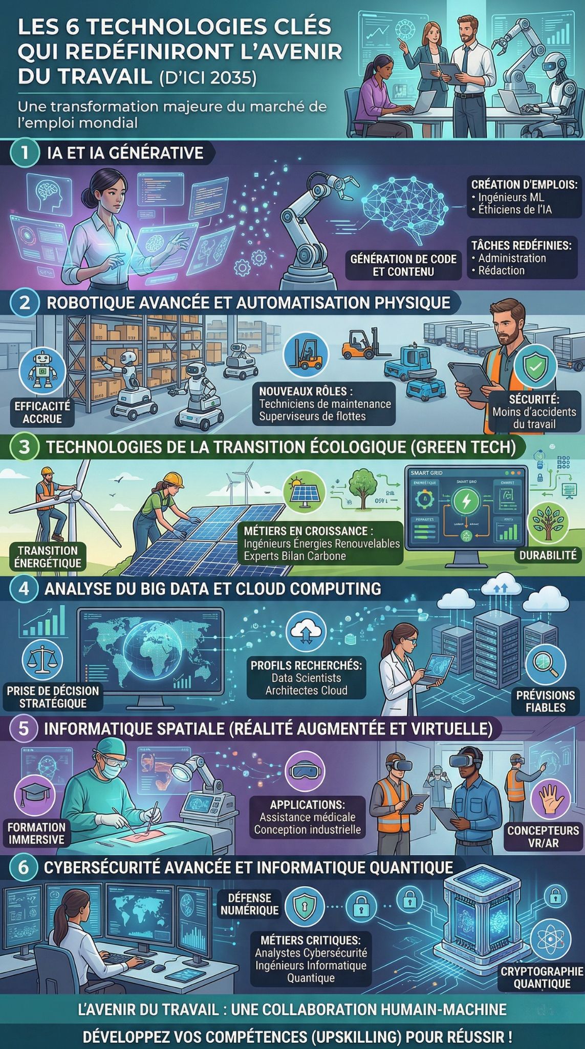 technologies qui transformeront les emplois