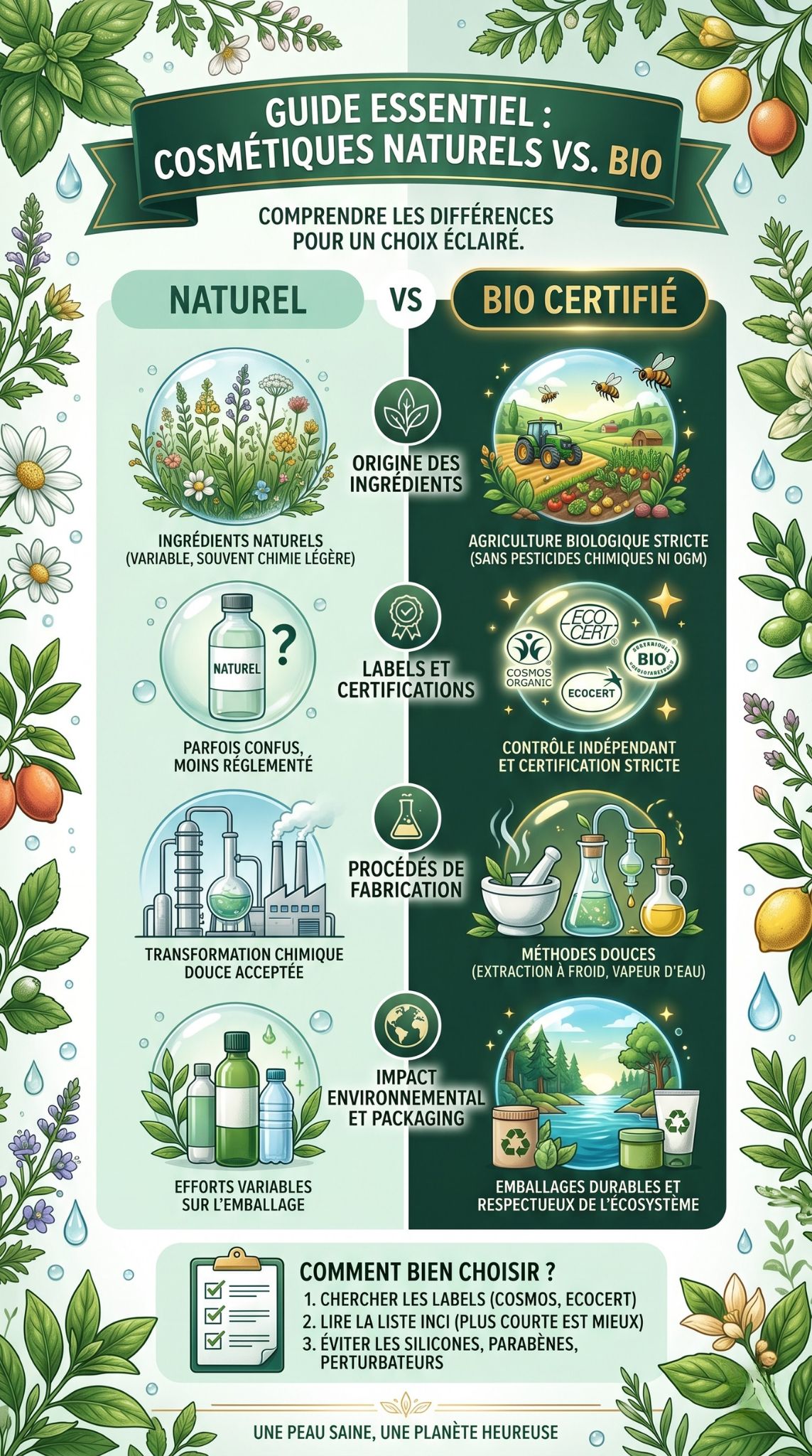 cosmétiques naturels et bio