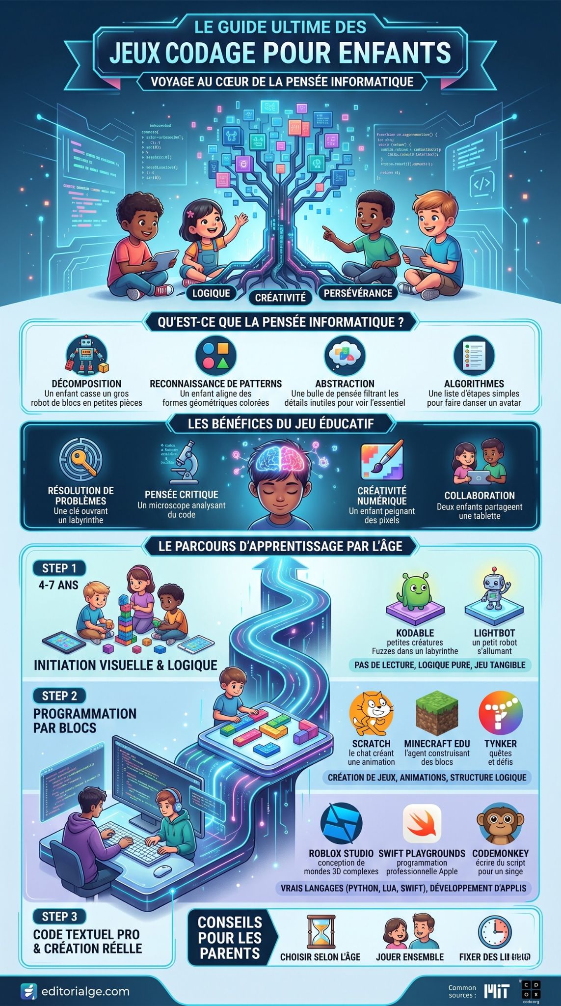 apprendre la programmation enfants