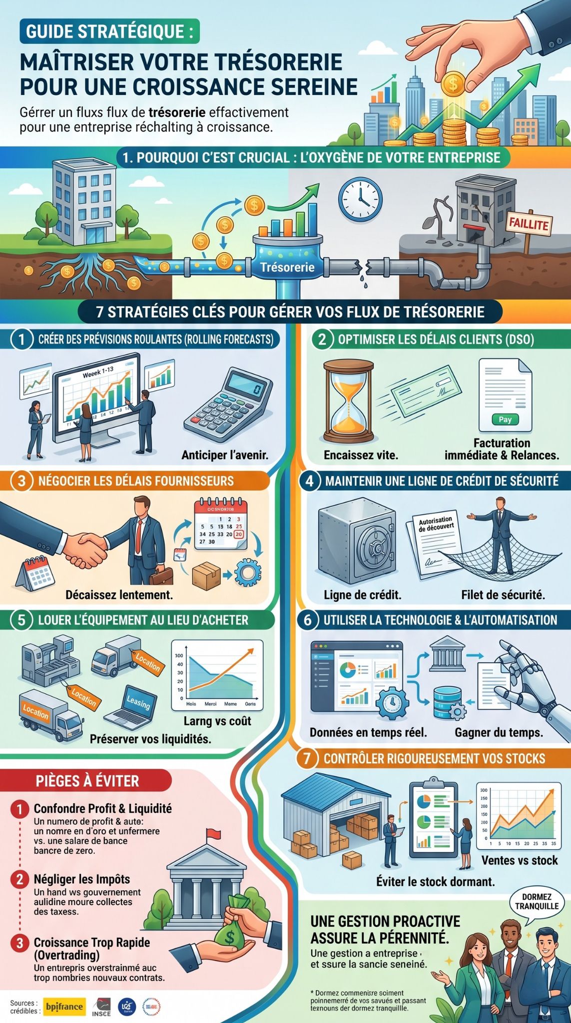 Gérer les flux de trésorerie