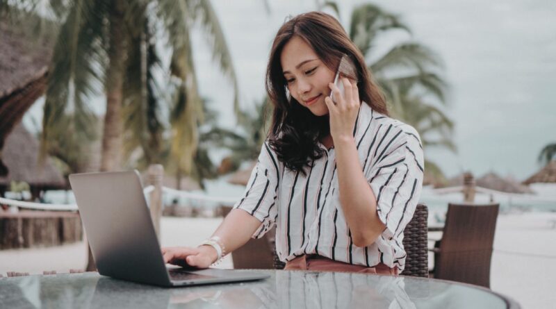 télétravail et voyage durable