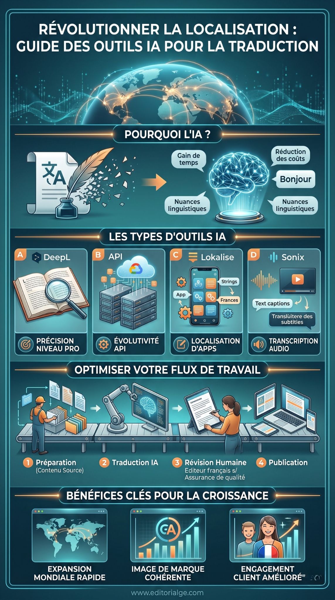 Outils IA pour la traduction