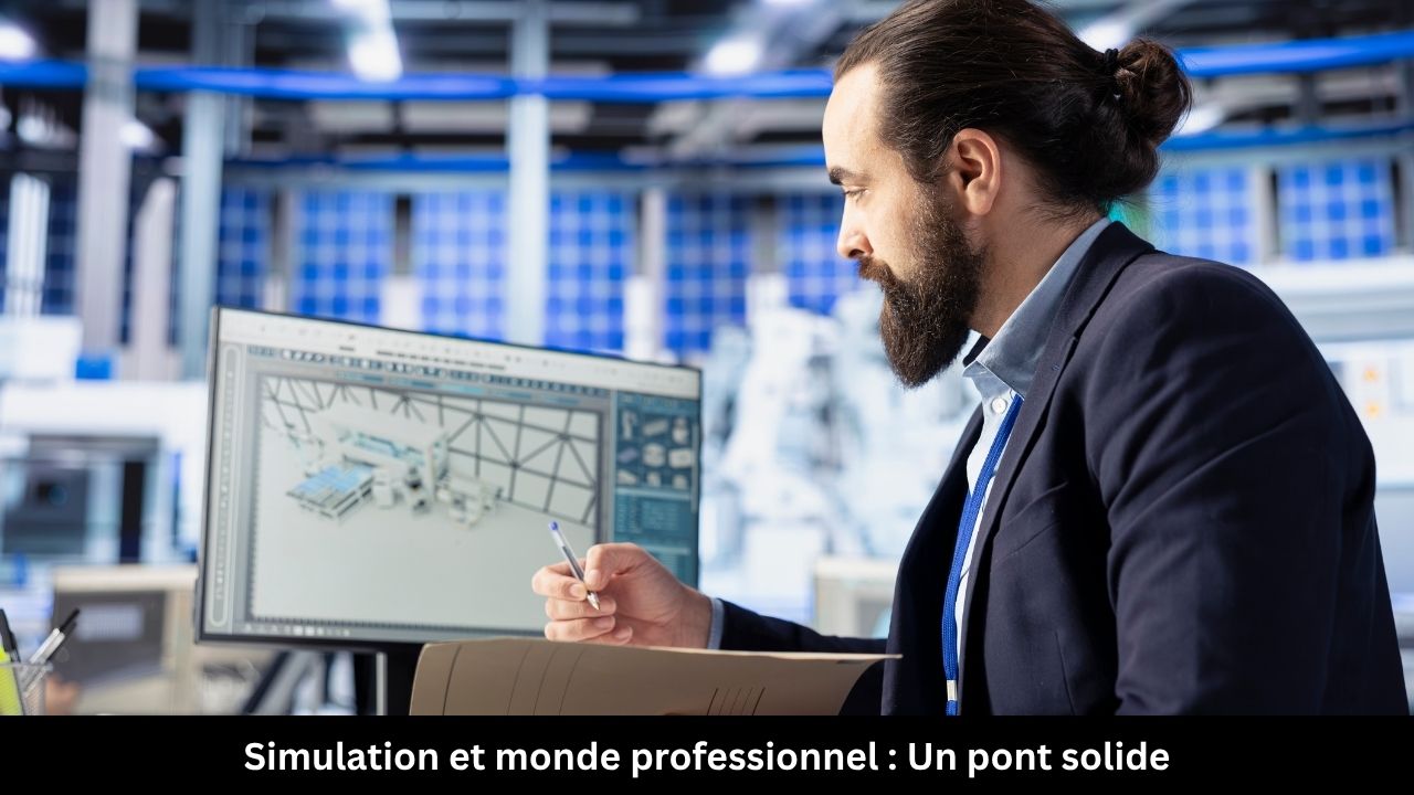 Simulation et monde professionnel Un pont solide
