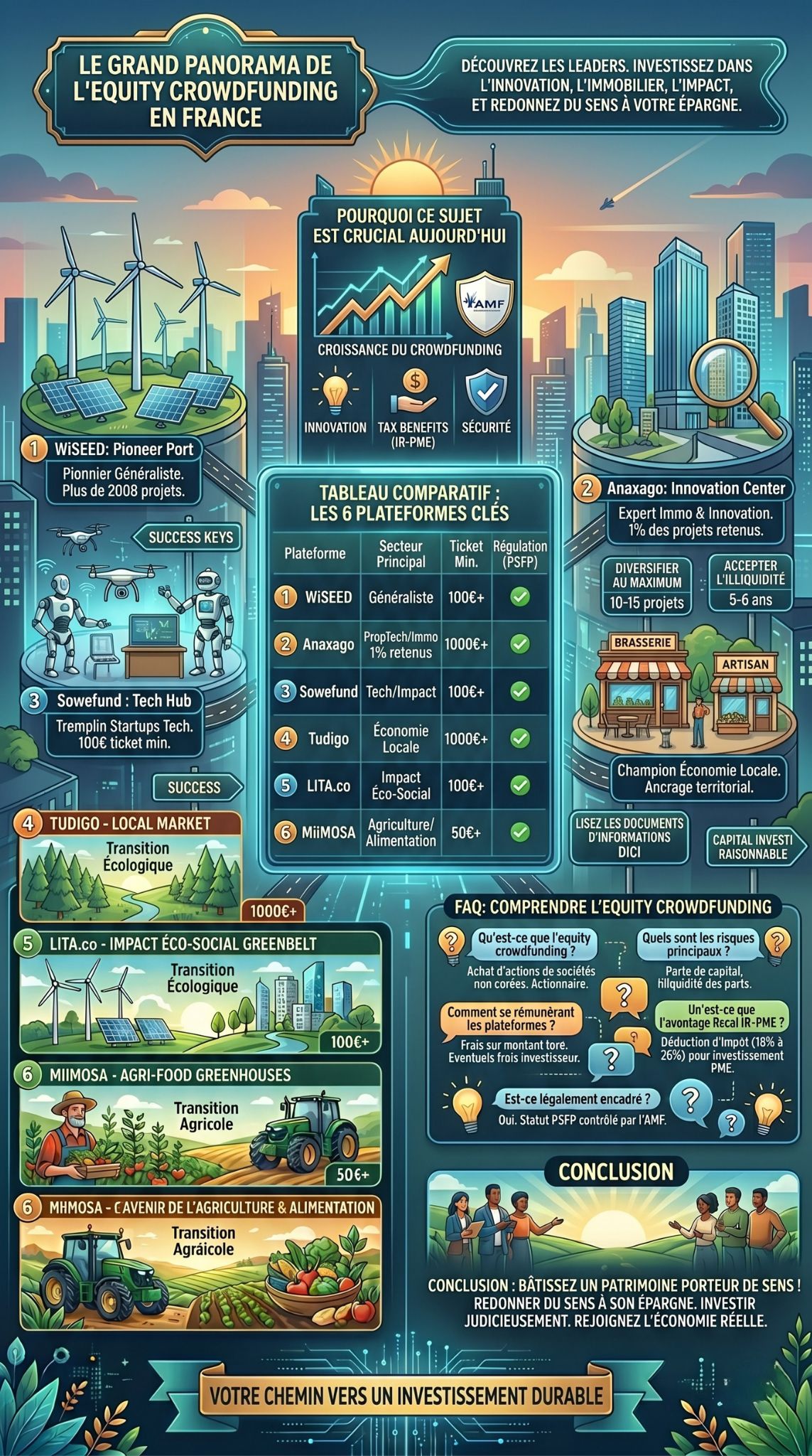 plateformes d'equity crowdfunding en France