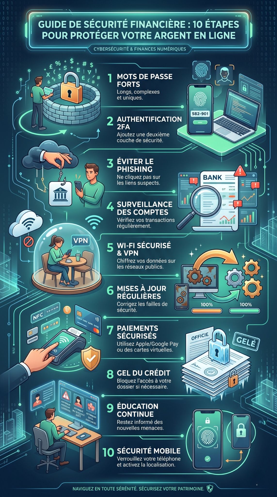 protéger vos finances numériques