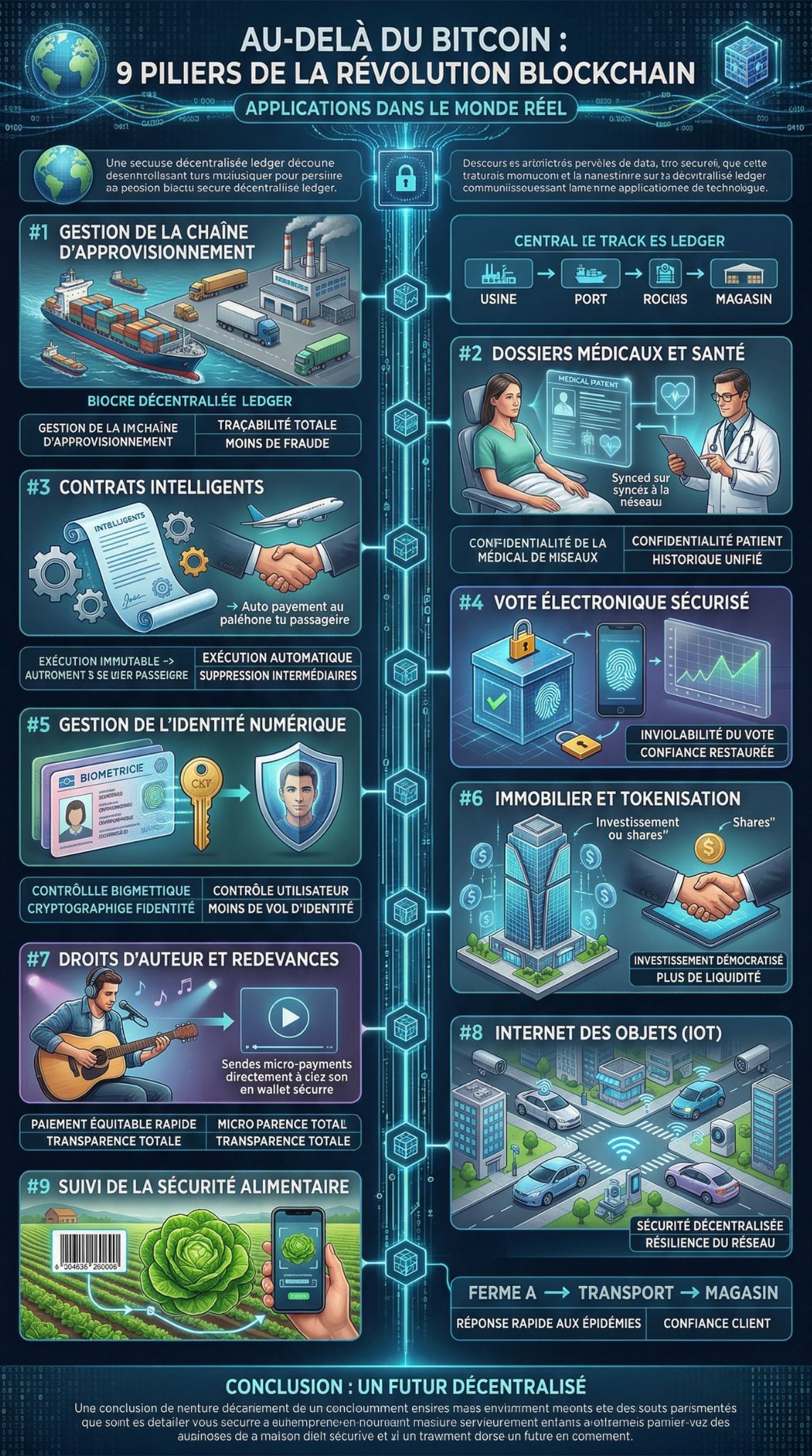 applications de la blockchain