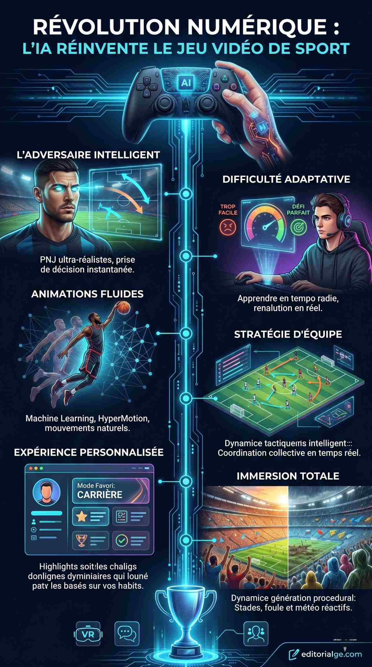 IA dans les jeux vidéo de sport