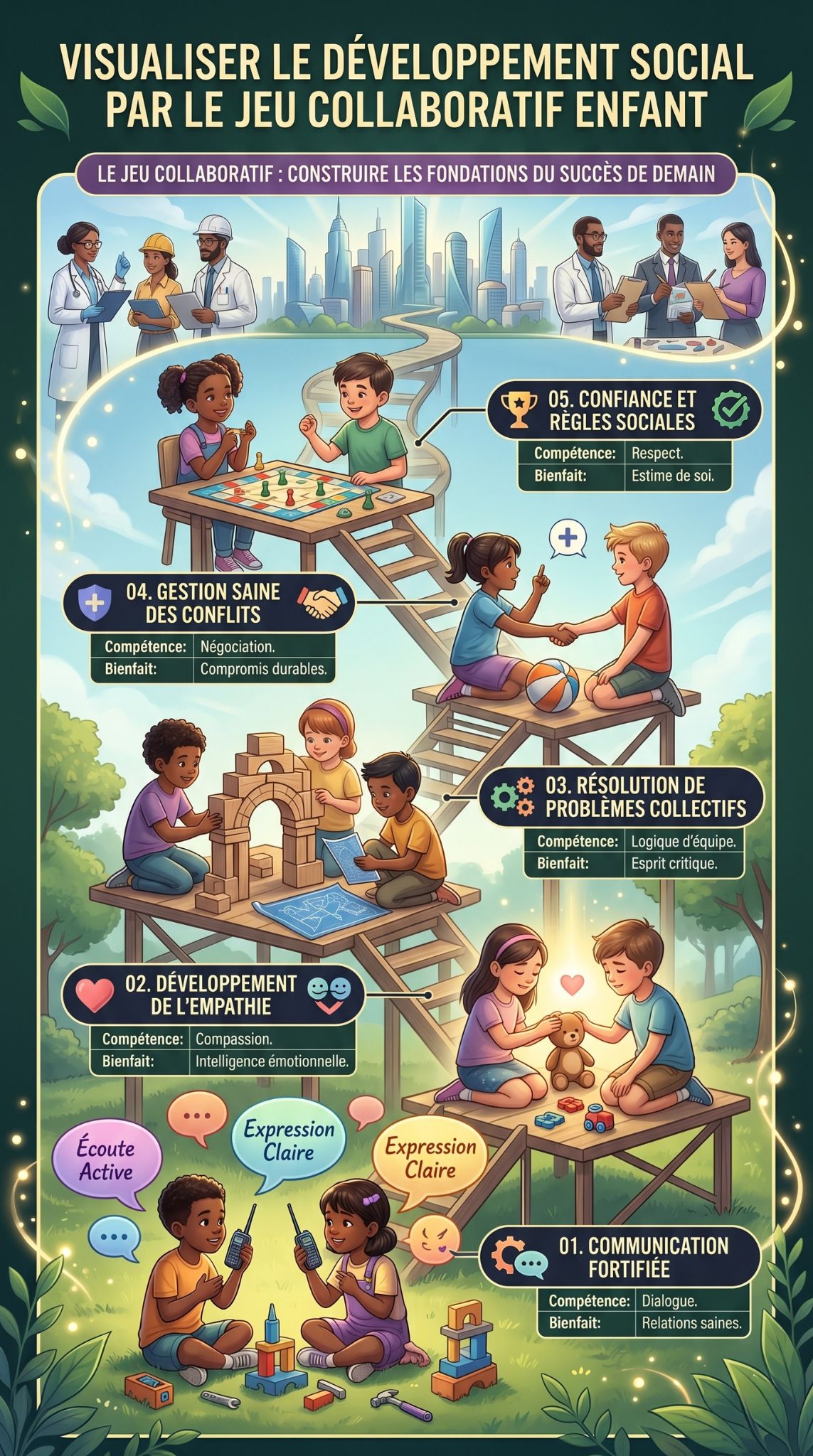 jeu collaboratif enfant