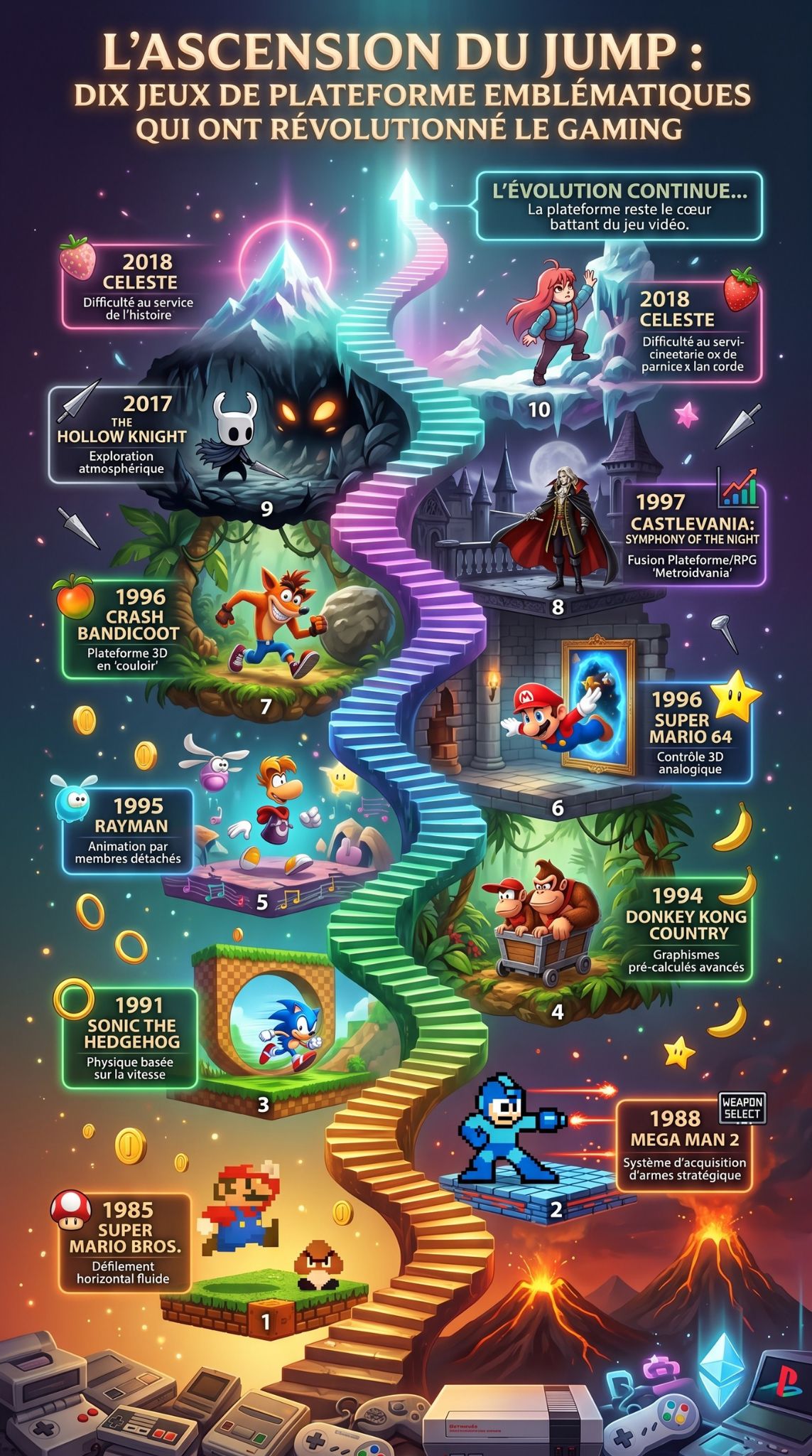 jeux de plateforme emblématiques