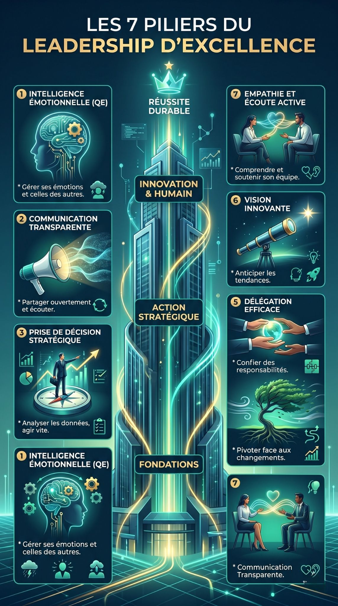 compétences en leadership