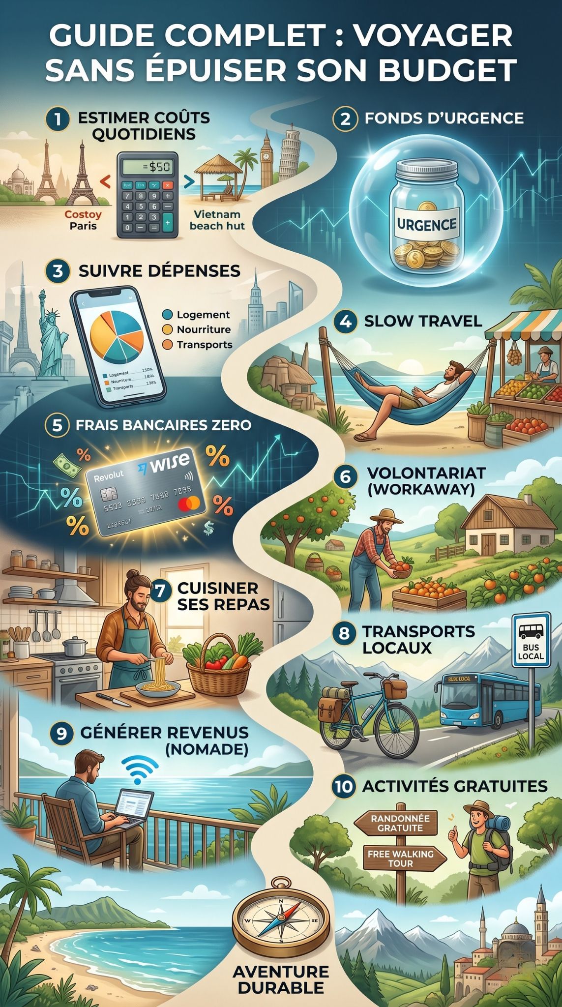 budget de voyage