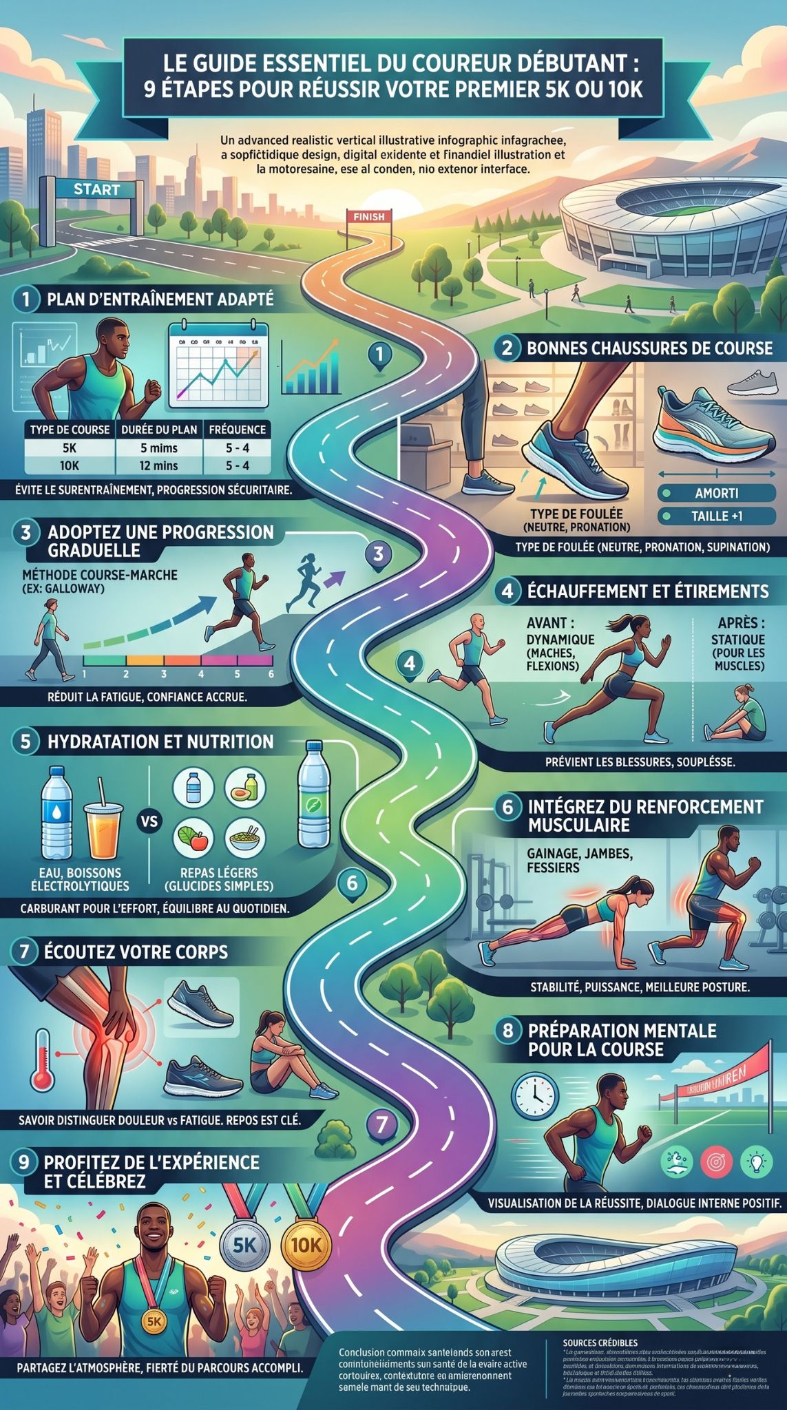 courir son premier 5k ou 10k
