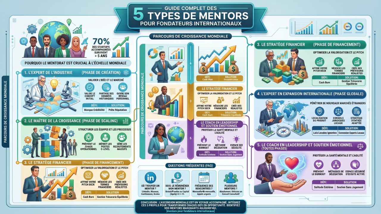mentors pour fondateurs internationaux