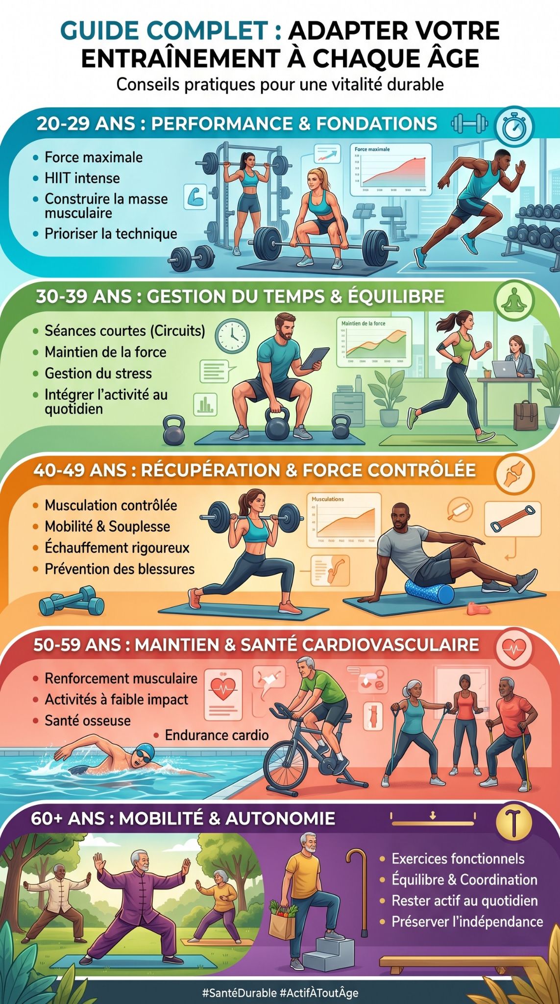 adapter son entraînement sportif