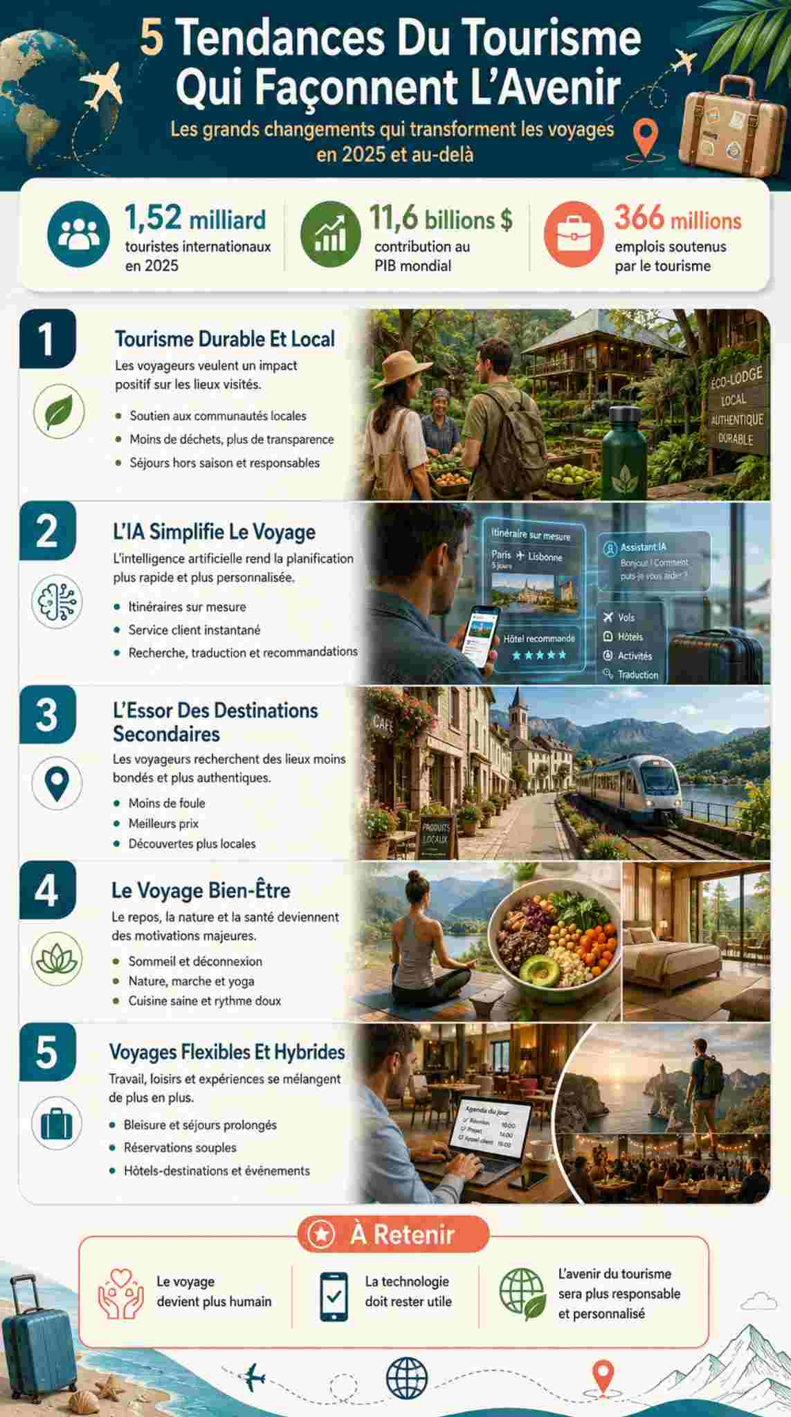 tendances du tourisme