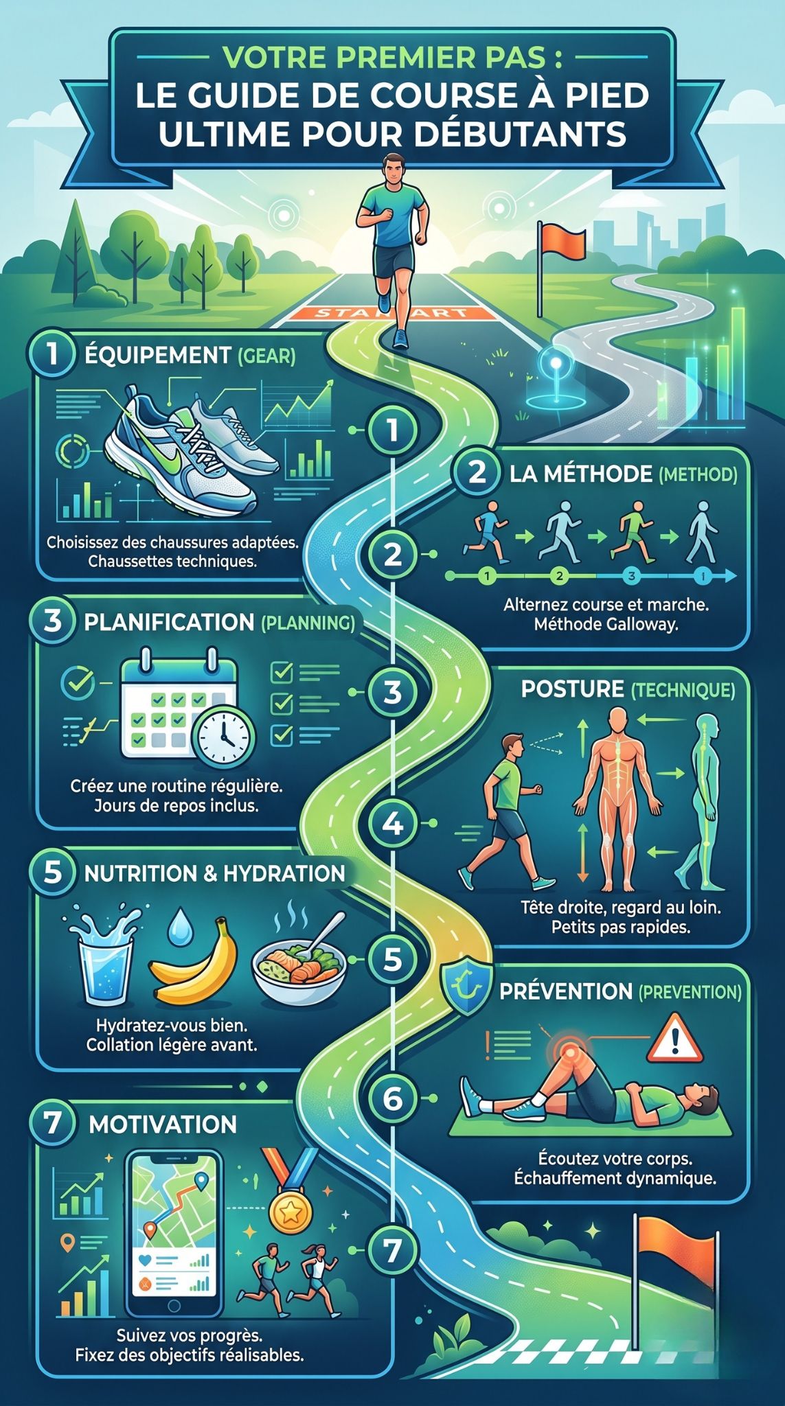 guide de course à pied pour débutants