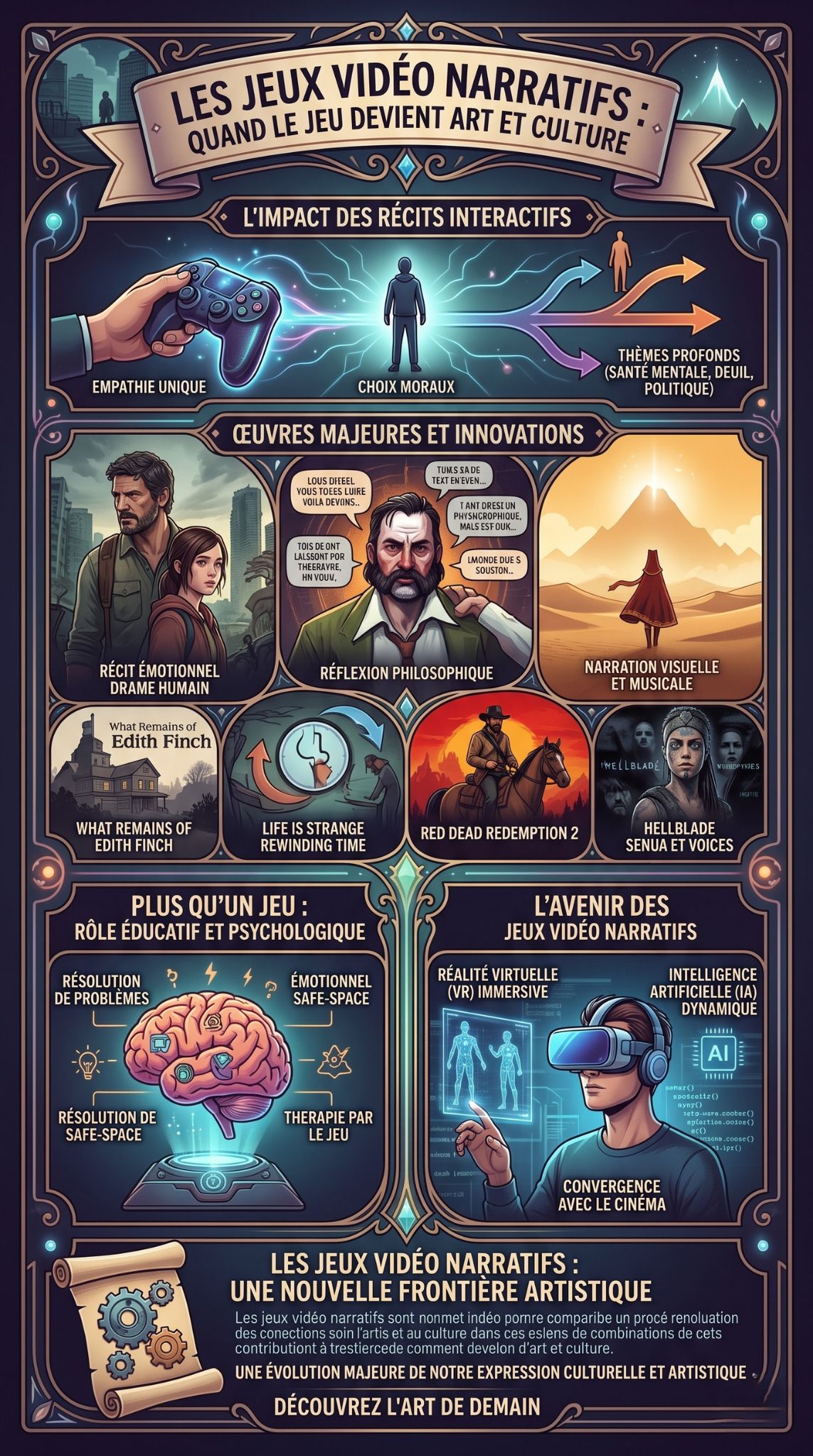 Jeux vidéo narratifs