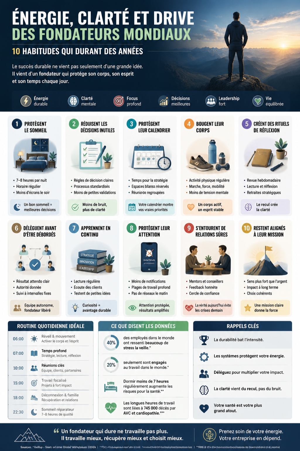 énergie des fondateurs mondiaux
