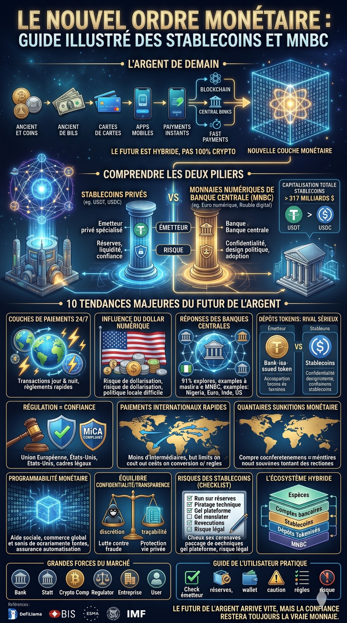 stablecoins monnaie numérique
