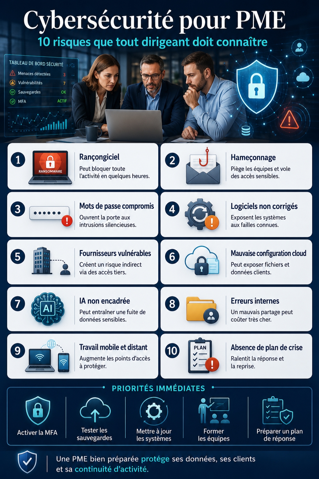 cybersécurité pour PME