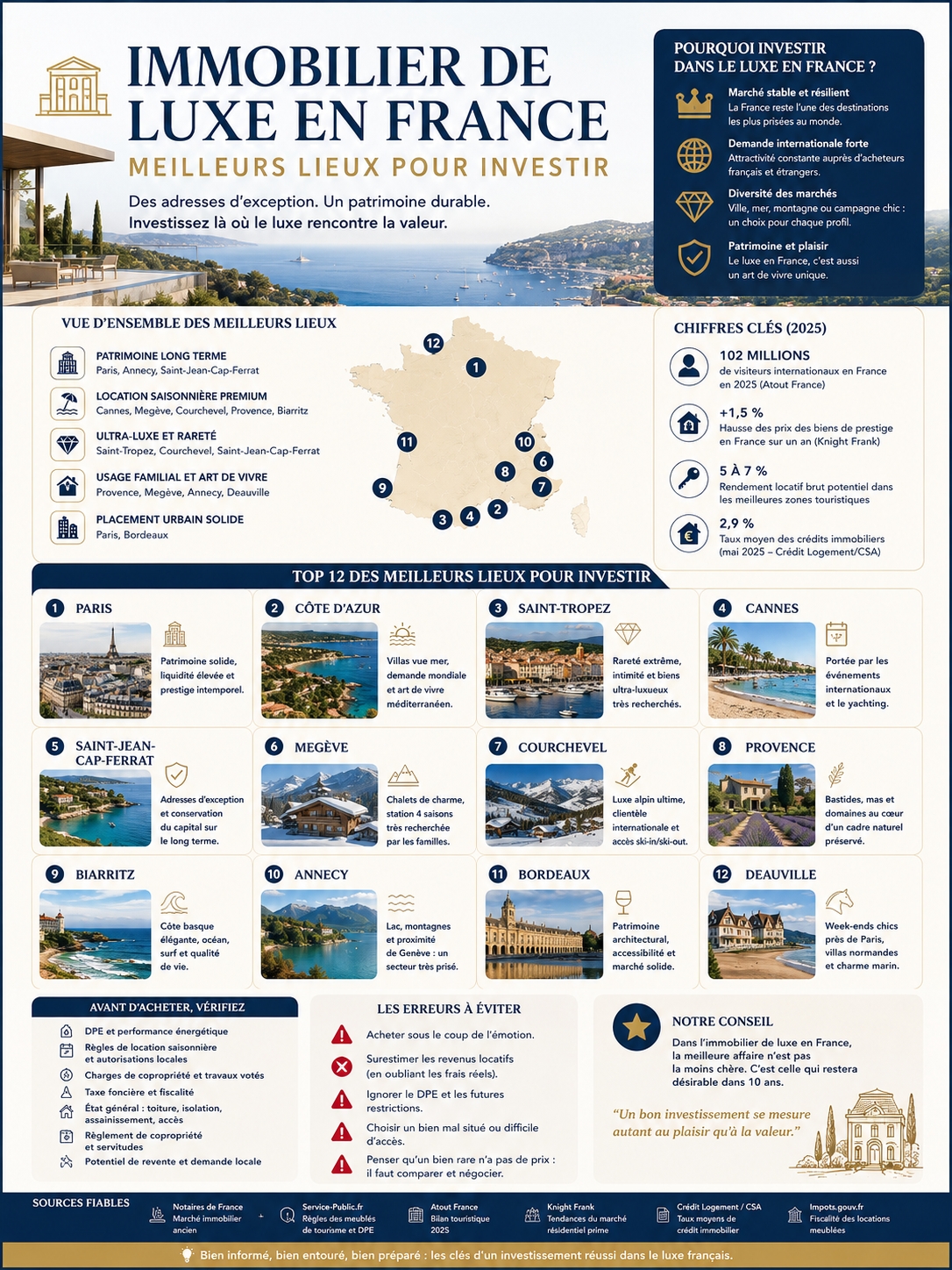 immobilier de luxe en France
