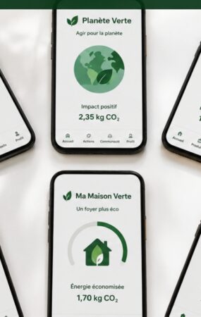 applications pour réduire l'empreinte carbone