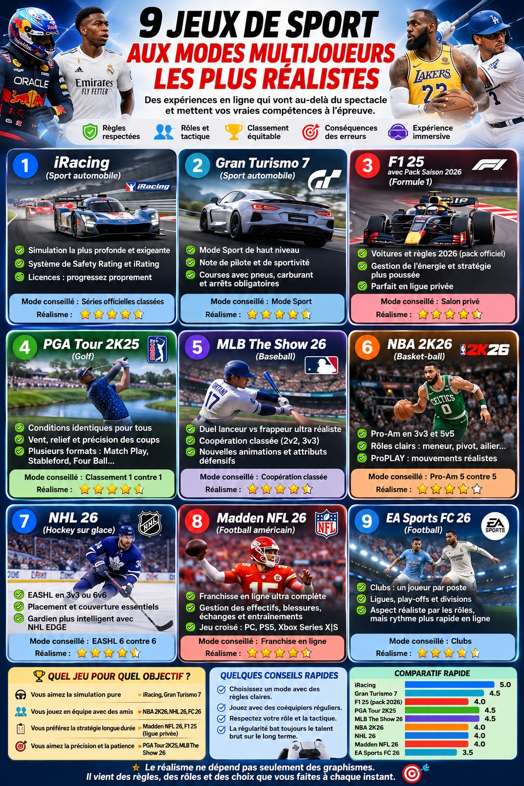 jeux de sport multijoueurs réalistes