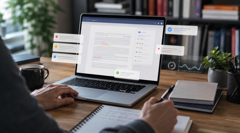 Outils de correction et d'édition par IA