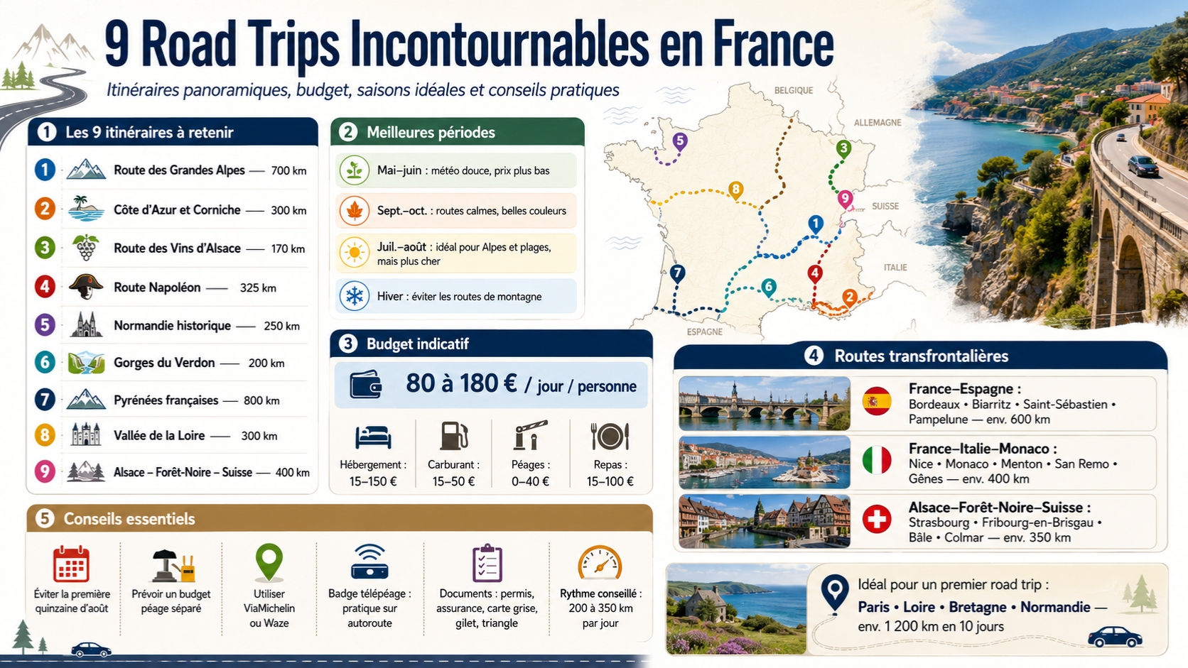 Routes Dangereuses à Éviter en France