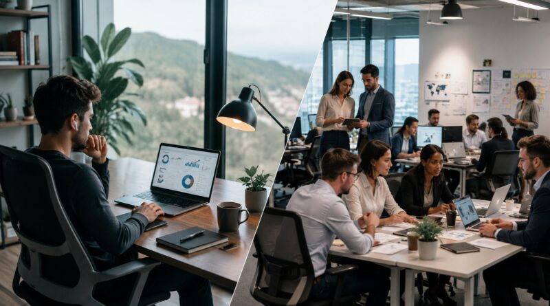 agence de télétravail spécialisée vs agence à service complet