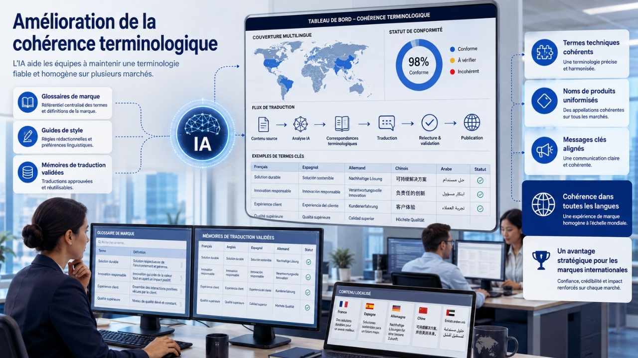 Amélioration de la cohérence terminologique