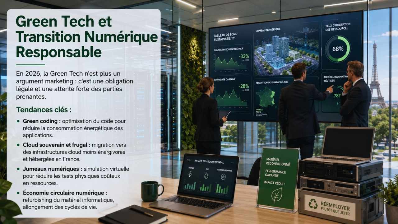 Green Tech et Transition Numérique Responsable