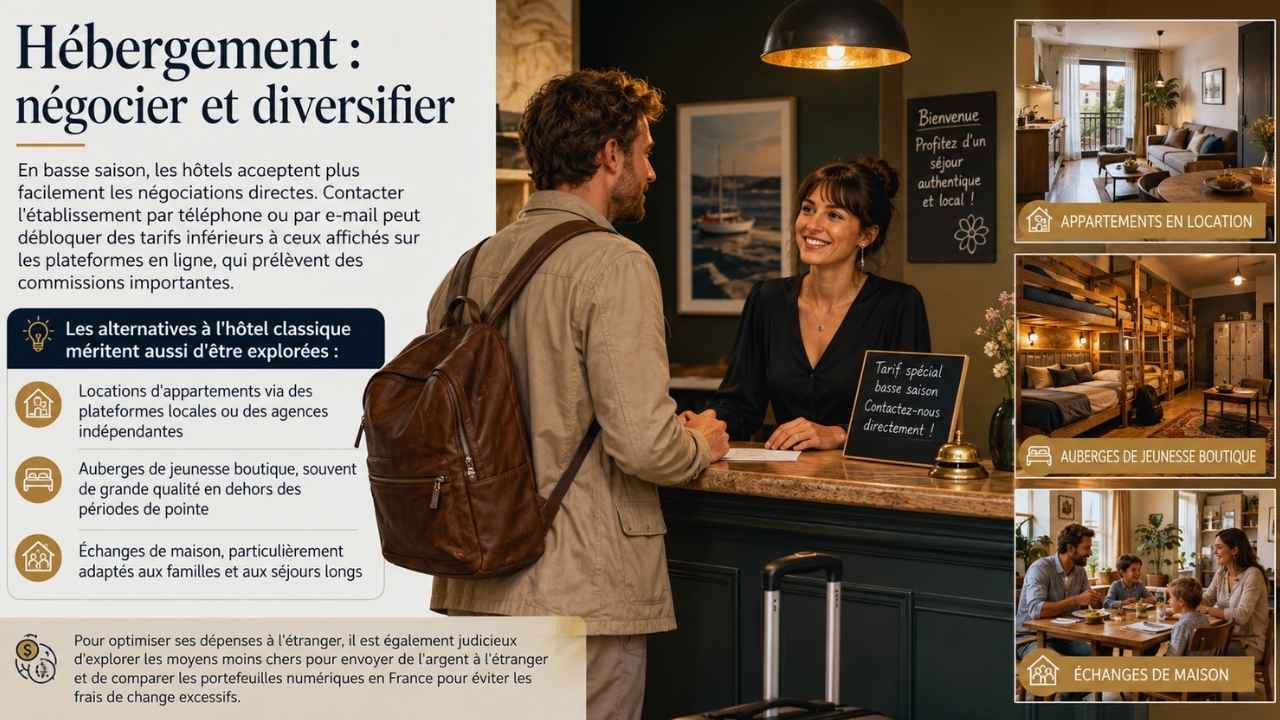 Hébergement : négocier et diversifier