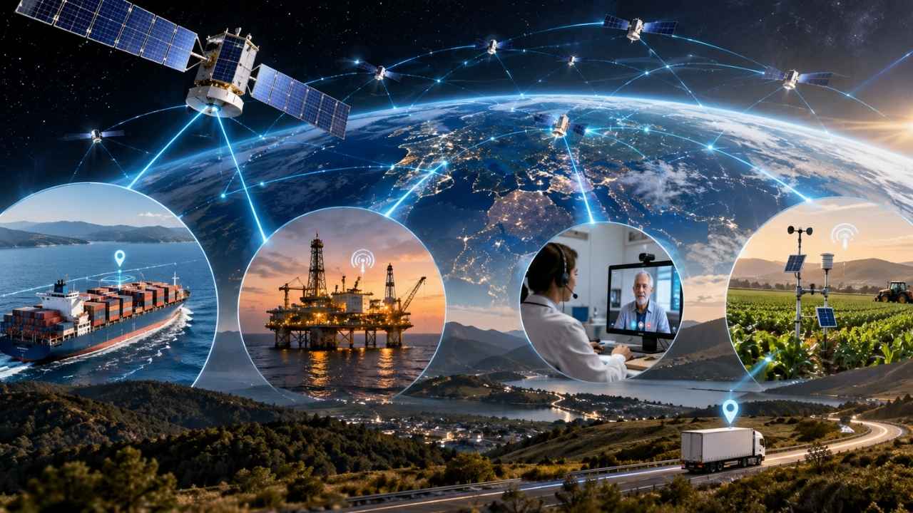 Les Constellations de Satellites Redéfinissent la Connectivité Mondiale