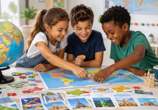 jeux de géographie pour enfants