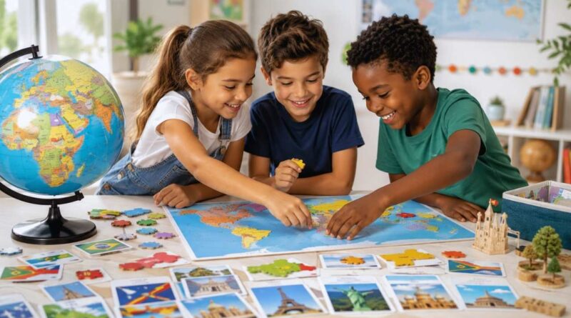 jeux de géographie pour enfants