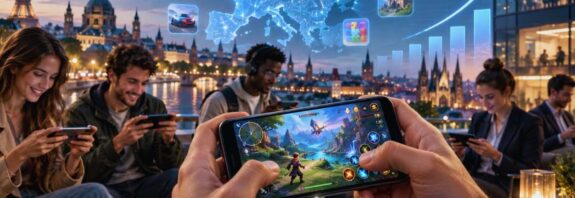 marché du jeu mobile en Europe