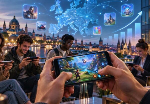 marché du jeu mobile en Europe